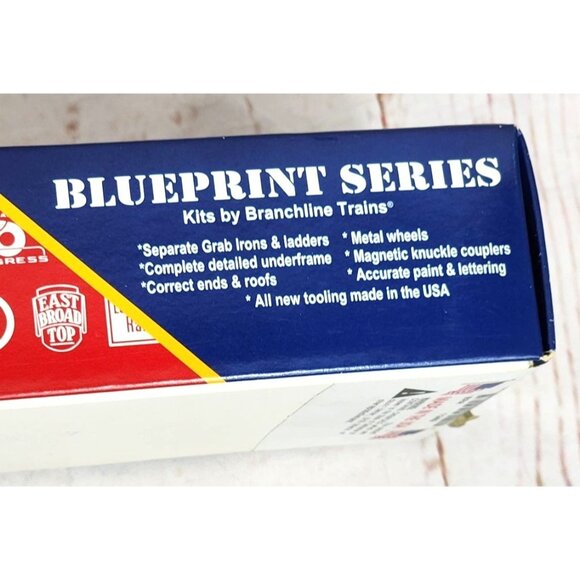 Vintage Model Train Collectible: Branchline Trains Blueprints Series Kits - Picture 15 of 15